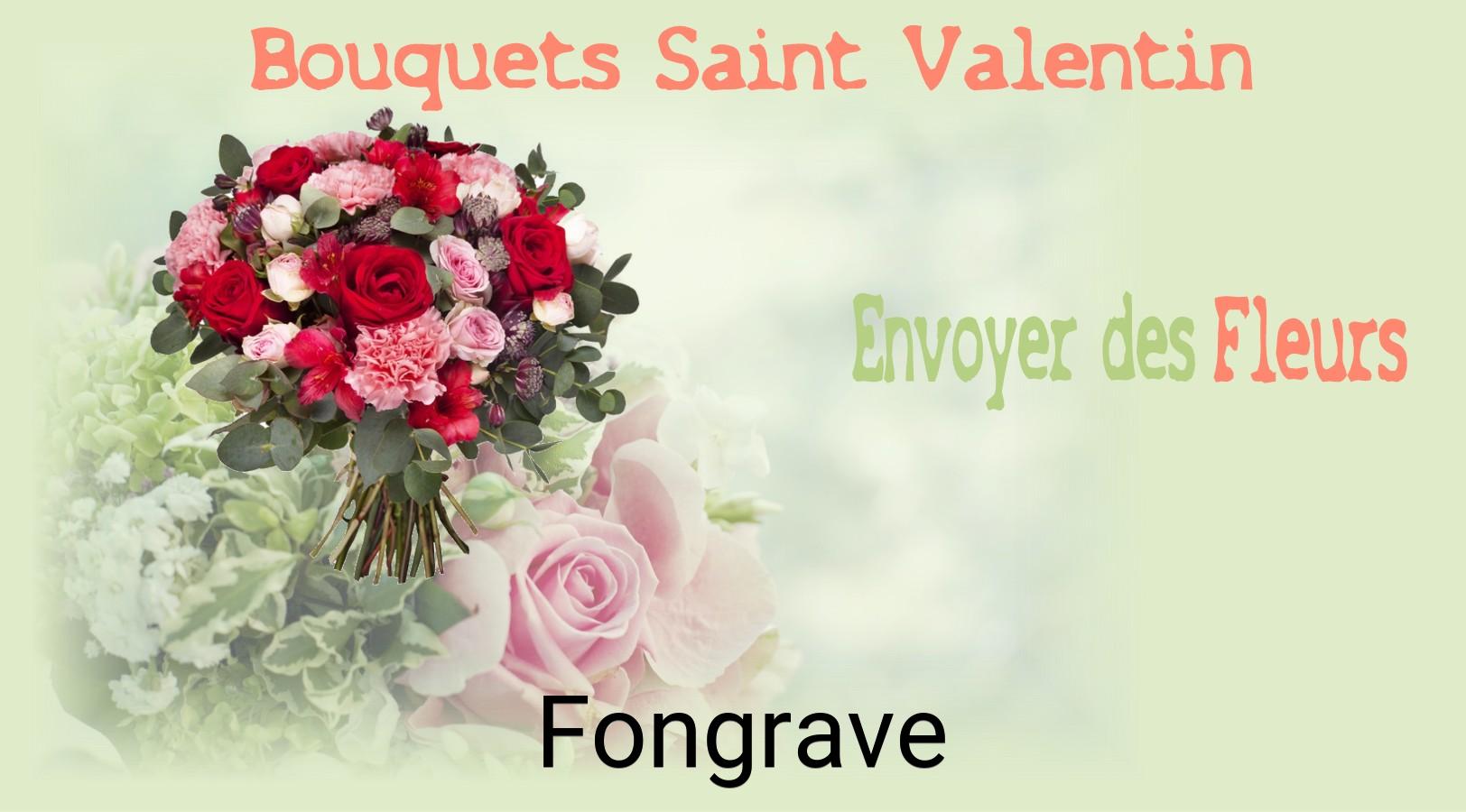 Roses de Saint-Valentin livrées à Fongrave